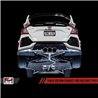 AWE Tuning | Track Cat-Back Exhaust Tri Black Tips - Civic Type R / Type R Limited Edition 2.0T 2017-2021 AWE Tuning Cat-Back...