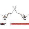 AWE Tuning | Touring Cat-Back Exhaust Black Tips - Grand Cherokee SRT 6.4L 2014-2021