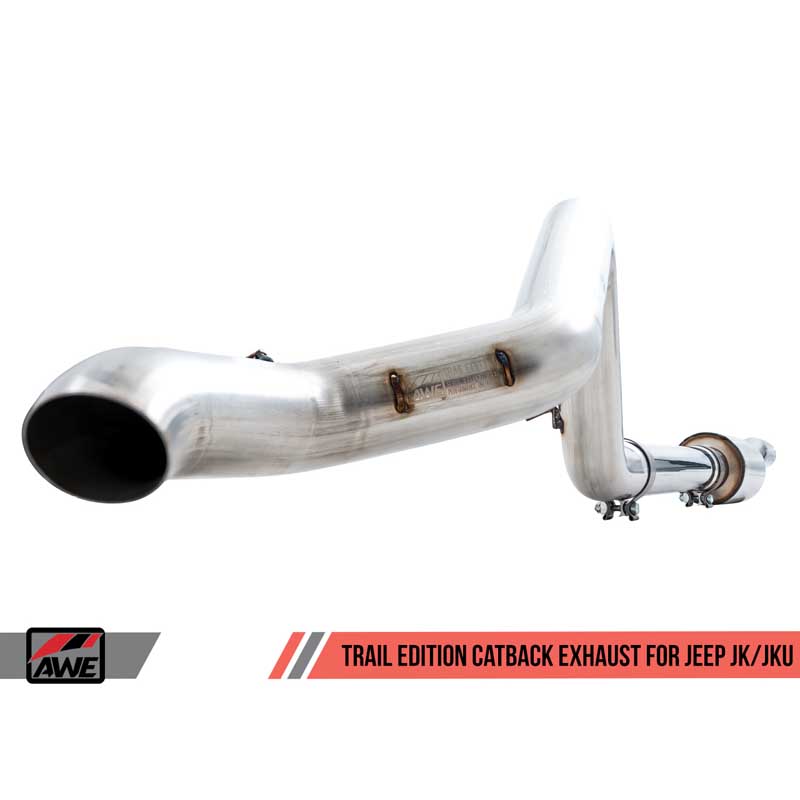 AWE Tuning | Trail Cat-Back Exhaust - Wrangler JK / JKU 3.6L 2012-2018