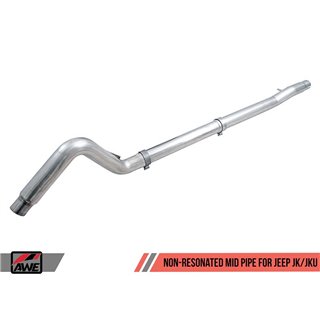 AWE Tuning | Non-Resonated Mid Pipe - Wrangler JK /JKU 3.6L 2012-2018
