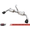 AWE Tuning | Tread Axle-Back Exhaust Black Tips - Wrangler JL / JLU 2.0T / 3.6L 2018-2022