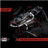 AWE Tuning | Tread Axle-Back Exhaust Black Tips - Wrangler JL / JLU 2.0T / 3.6L 2018-2022