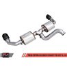 AWE Tuning | Tread Axle-Back Exhaust Black Tips - Wrangler JL / JLU 2.0T / 3.6L 2018-2022