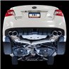 AWE Tuning | Touring Cat-Back Exhaust Chrome Tips - WRX FA20 2.0T 2015-2021