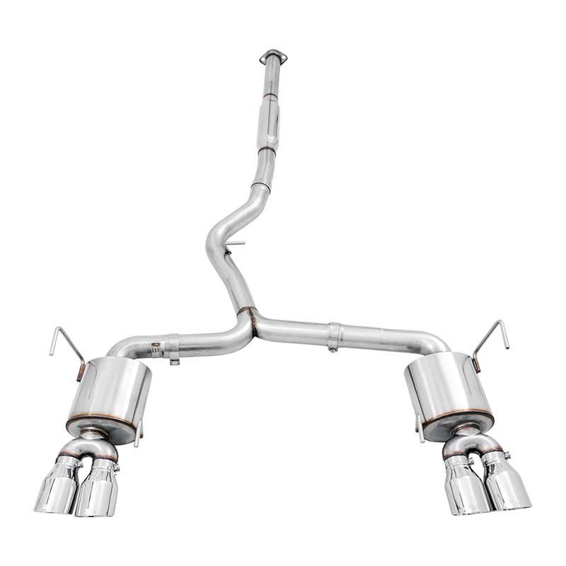 AWE Tuning | Touring Cat-Back Exhaust Chrome Tips - WRX FA20 2.0T 2015-2021