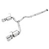 AWE Tuning | Touring Cat-Back Exhaust Chrome Tips - WRX FA20 2.0T 2015-2021