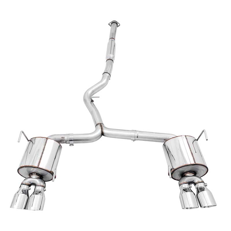 AWE Tuning | Touring Cat-Back Exhaust Chrome Tips - WRX / WRX STi 2.5T 2012-2021 AWE Tuning Cat-Back Exhausts