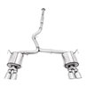 AWE Tuning | Touring Cat-Back Exhaust Chrome Tips - WRX / WRX STi 2.5T 2012-2021 AWE Tuning Cat-Back Exhausts