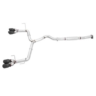 AWE Tuning | Track Cat-Back Exhaust Black Tips - WRX / WRX STi 2.0T / 2.5T 2012-2021 AWE Tuning Cat-Back Exhausts