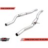 AWE Tuning | Touring Cat-Back Resonated Exhaust 5" Black Tips - GR Supra 3.0T 2020-2021