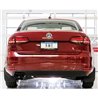 AWE Tuning | Track Cat-Back Exhaust Black Tips - Jetta 1.4T 2016-2018 AWE Tuning Cat-Back Exhausts