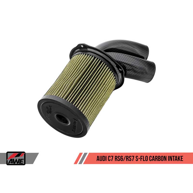 AWE Tuning | S-FLO Carbon Air Intake - RS7 C7 4.0T 2014-2018