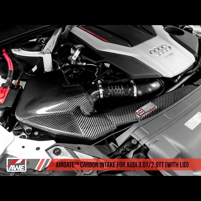 AWE Tuning | AirGate Carbon Air Intake - Audi 2.9T / 3.0T 2018-2023 AWE Tuning Air Intake