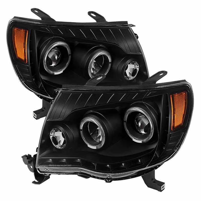 Xtune | Projector Headlights - Halo - Black Xtune HALO Headlights