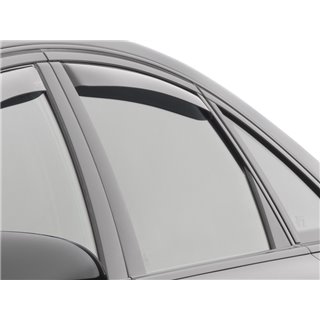 WeatherTech | Side Window Deflector - Rear - A6 / A6 Quattro / S6 2012-2018 WeatherTech Side Window Deflectors