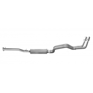 Gibson Performance | Cat-Back Dual Sport Exhaust System, Aluminized Gibson Performance Cat-Back Exhausts