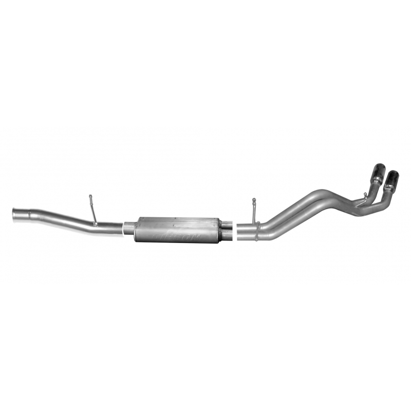 Gibson Performance | Cat-Back Dual Sport Exhaust System, Aluminized Gibson Performance Cat-Back Exhausts