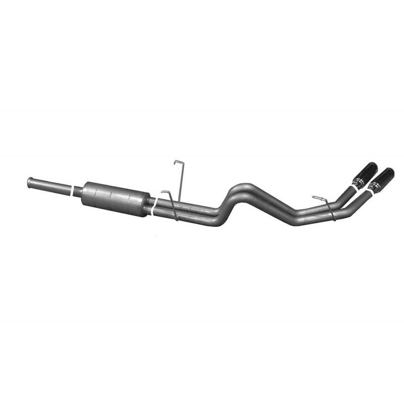 Gibson | Cat-Back Dual Sport Exhaust System, Aluminized Gibson Performance Cat-Back Exhausts
