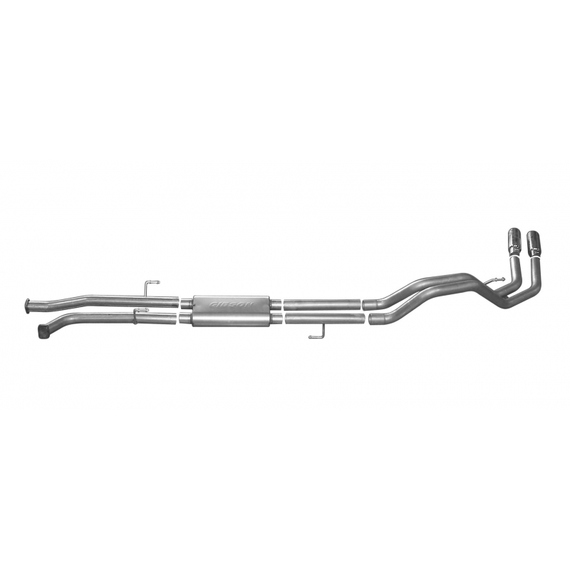 Gibson Performance | Cat-Back Dual Sport Exhaust System, Aluminized Gibson Performance Cat-Back Exhausts