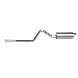 Gibson Performance | Cat-Back Single Exhaust System, Aluminized Gibson Performance Cat-Back Exhausts