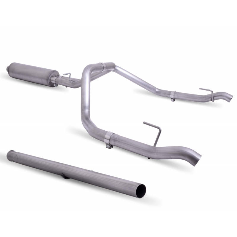 Gibson Performance | Cat-Back Dual Split Exhaust System, Stainless Gibson Performance Cat-Back Exhausts