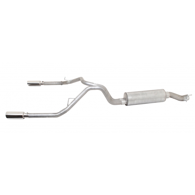 Gibson Performance | Cat-Back Dual Split Exhaust System, Stainless Gibson Performance Cat-Back Exhausts