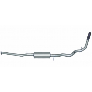 Gibson | Cat-Back Single Exhaust System, Aluminized Gibson Performance Cat-Back Exhausts