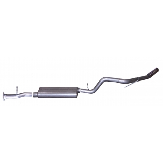 Gibson Performance | Cat-Back Single Exhaust System, Aluminized Gibson Performance Cat-Back Exhausts
