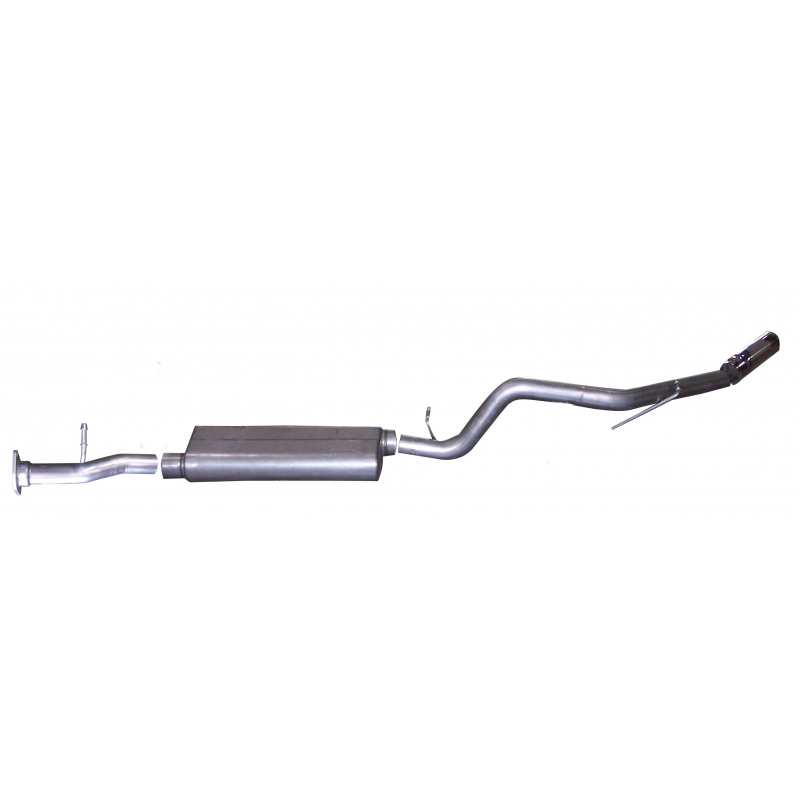 Gibson Performance | Cat-Back Single Exhaust System, Aluminized Gibson Performance Cat-Back Exhausts