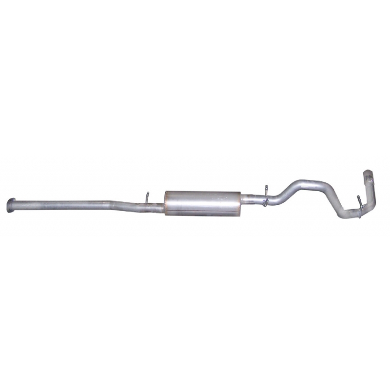 Gibson Performance | Cat-Back Single Exhaust System, Aluminized Gibson Performance Cat-Back Exhausts