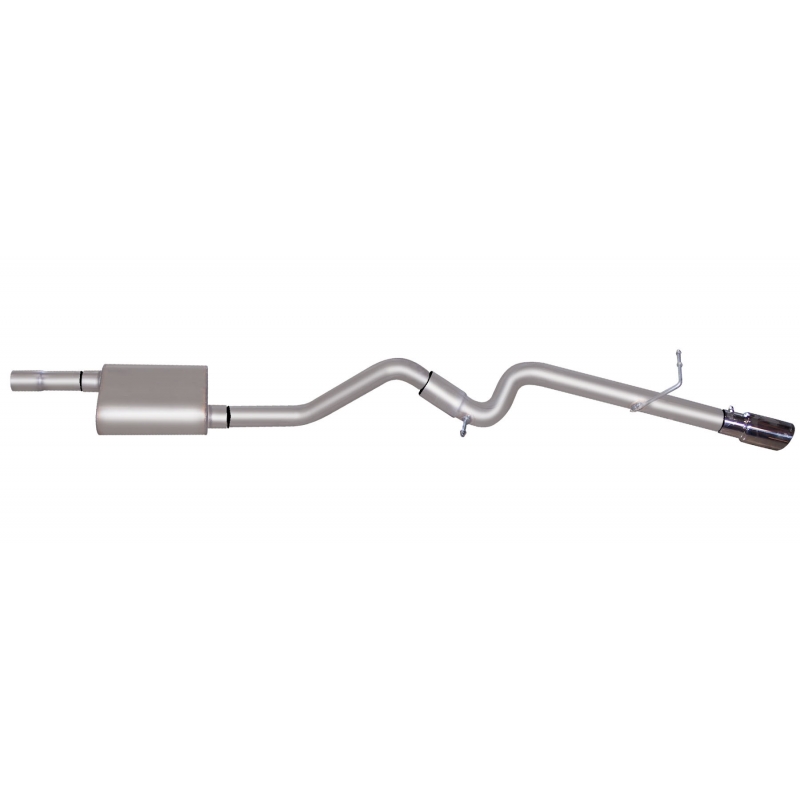 Gibson Performance | Cat-Back Single Exhaust System, Aluminized Gibson Performance Cat-Back Exhausts