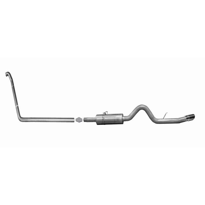 Gibson Performance | Turbo-Back Single Exhaust System, Stainless Gibson Performance Cat-Back Exhausts