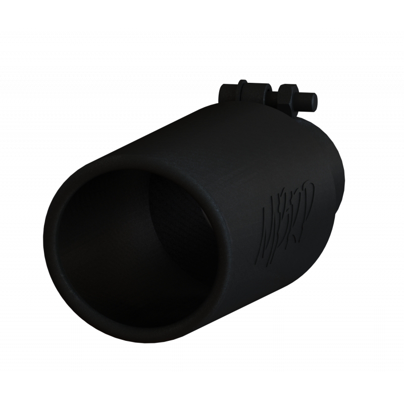 MBRP | Pro Series Universal Tip Rolled End Angled T304 BLACK MBRP Exhaust Tip