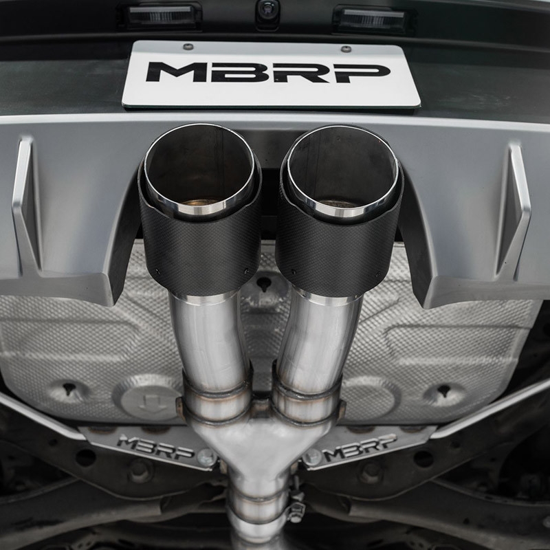 MBRP | Pro Series Cat-Back CARBON - Veloster 1.6T 2019-2021 MBRP Cat-Back Exhausts