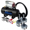 HORN BLASTERS | BULLET 127H AIR HORN KIT Horn Blasters Horns