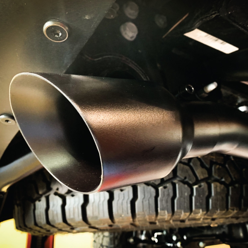 MBRP | Black Series Cat-Back - Gladiator JT 3.6L - 2020-2021 MBRP Cat-Back Exhausts