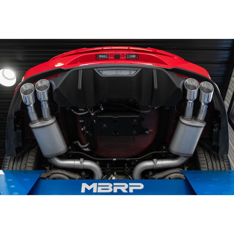 MBRP | Installer Series AL Cat-Back - Mustang GT 5.0L 2018-2022 MBRP Cat-Back Exhausts