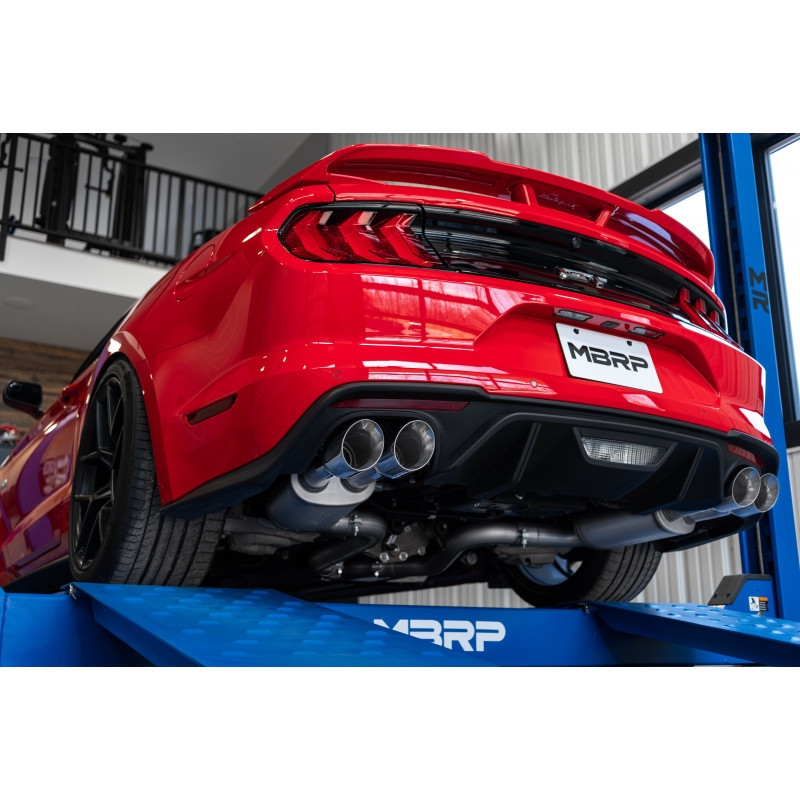 MBRP | Installer Series AL Cat-Back - Mustang GT 5.0L 2018-2022 MBRP Cat-Back Exhausts