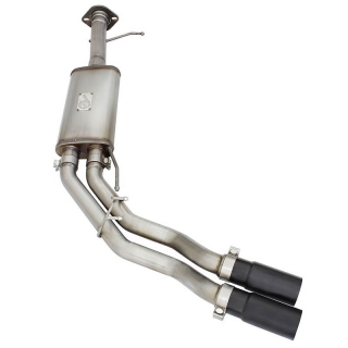 aFe Power | Rebel Series 3 IN to 2-1/2 IN 409 Stainless Steel Cat-Back Exhaust w/Black Tip - F-150 6.2L 2010-2014 aFe POWER C...