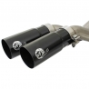 aFe Power | Rebel Series 3 IN to 2-1/2 IN 409 Stainless Steel Cat-Back Exhaust w/Black Tip - F-150 6.2L 2010-2014 aFe POWER C...
