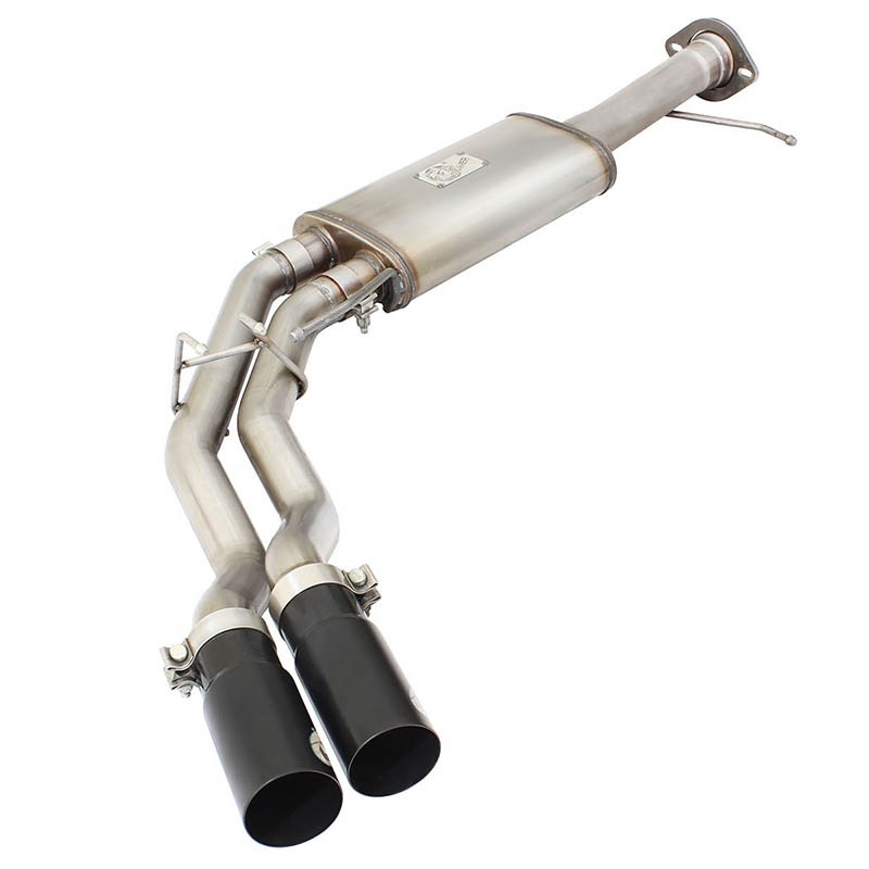 aFe Power | Rebel Series 3 IN to 2-1/2 IN 409 Stainless Steel Cat-Back Exhaust w/Black Tip - F-150 6.2L 2010-2014 aFe POWER C...