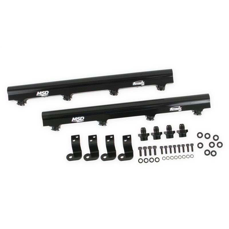 MSD | MSD Atomic EFI Billet Fuel Rail - Cadillac / Chevrolet / Pontiac 5.7L 1997-2009 MSD Ignition Fuel Rails