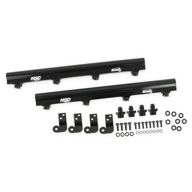 MSD | MSD Atomic EFI Billet Fuel Rail - Cadillac / Chevrolet / Pontiac 5.7L 1997-2009 MSD Ignition Fuel Rails