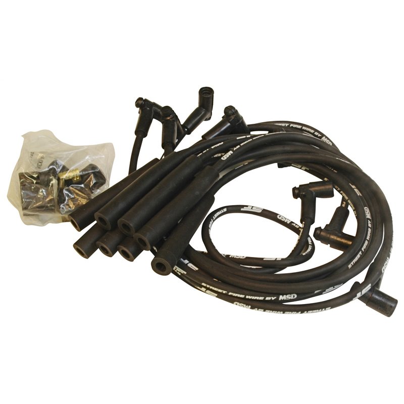 MSD | Street Fire Spark Plug Wire Set MSD Ignition Spark Plug Wires & Boots