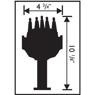 MSD | Billet Distributor - Dodge / Plymouth 6.3L 1967-1976