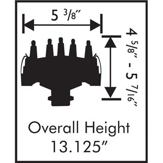 MSD | Crank Trigger Distributor - Camaro / Corvette / Monte Carlo 1963-1974