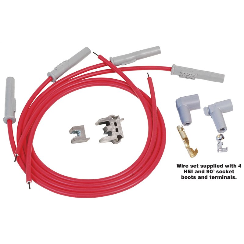 MSD | Universal Spark Plug Wire Set - Chevrolet / Dodge / Ford / GMC / Jeep / Pontiac 1974-2002 MSD Ignition Spark Plug Wires...