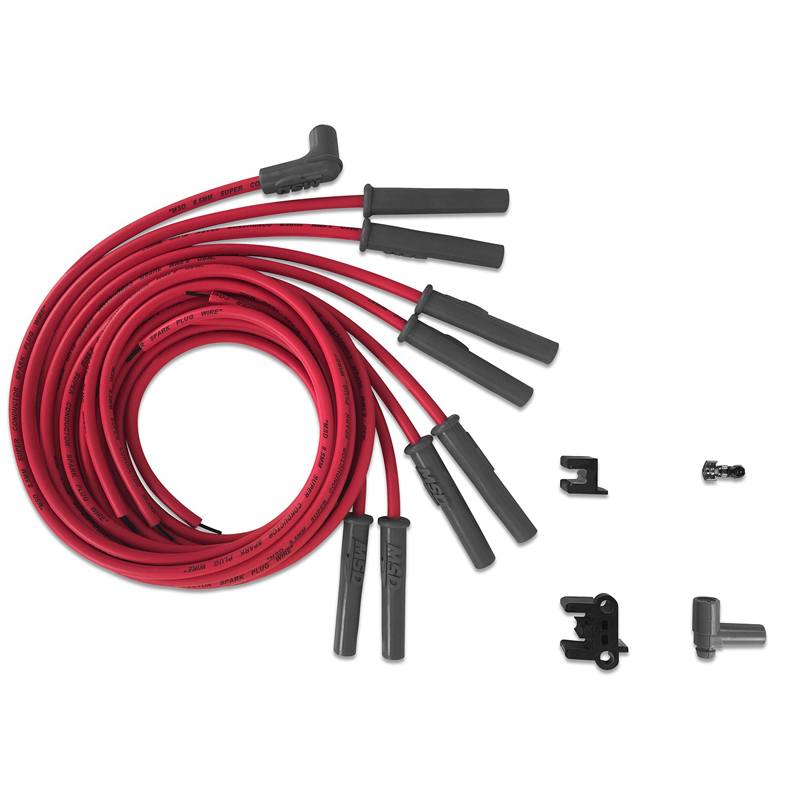 MSD | Universal Spark Plug Wire Set - Chevrolet / Ford / Pontiac 1975-1994