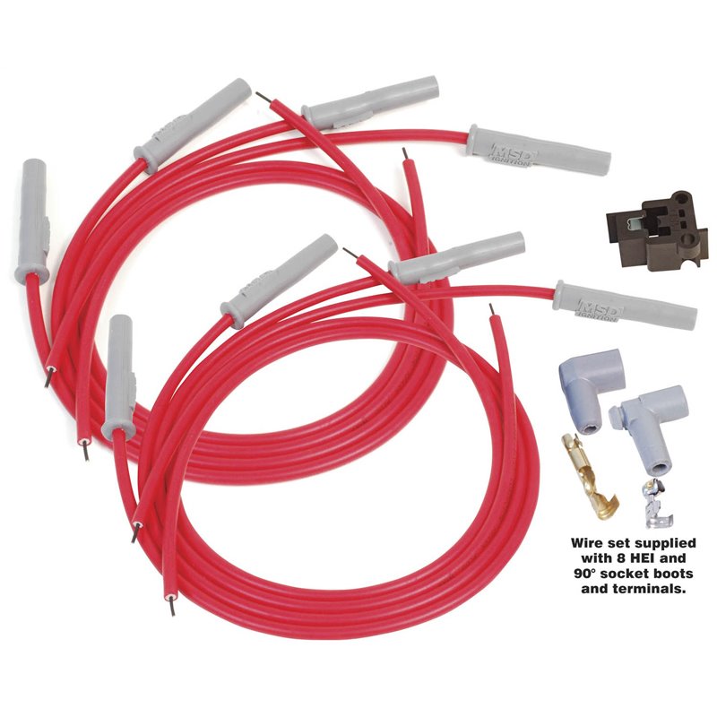 MSD | Universal Spark Plug Wire Set - Cadillac / Dodge / Ford / Plymouth / Pontiac 1964-2005