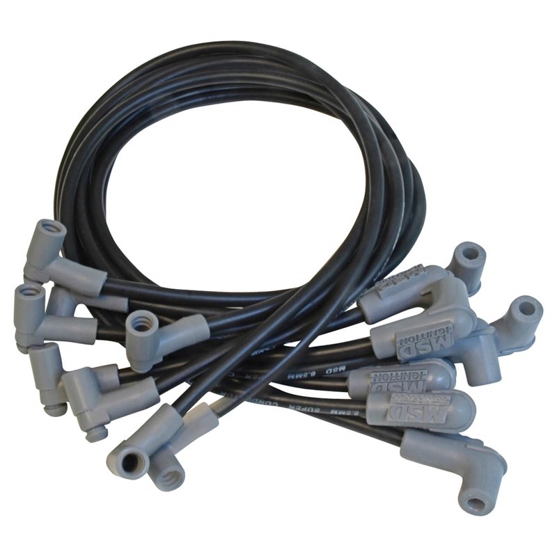 MSD | Custom Spark Plug Wire Set - Camaro / Corvette / Monte Carlo 1963-1974 MSD Ignition Spark Plug Wires & Boots